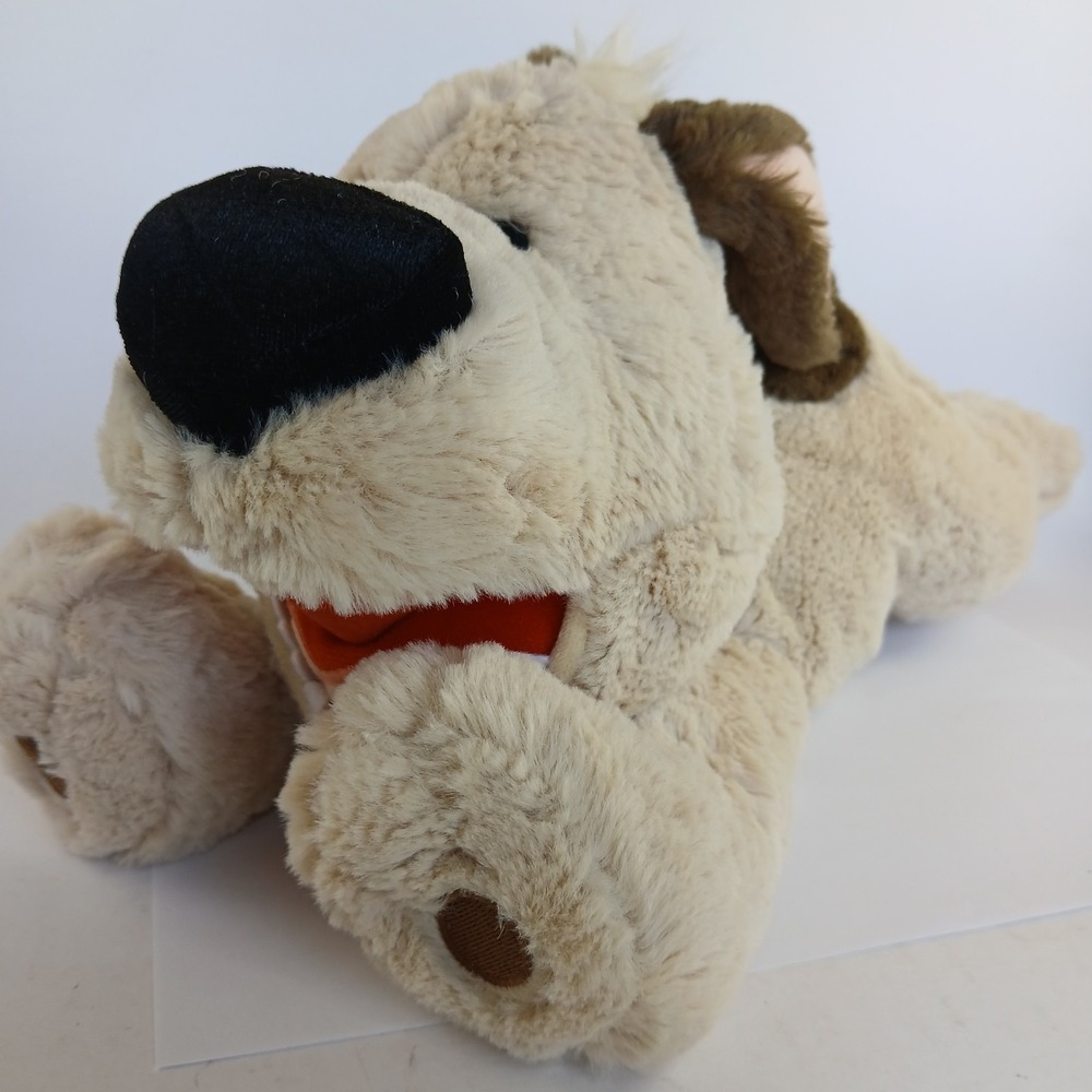Rare Disney Store Mulan Lying Lil Little Brother Core Dog Soft Plush Tags 12" - Picture 2 of 14